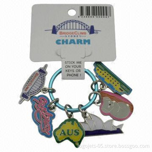 Metal Keychain, Customized Designs are Welcome